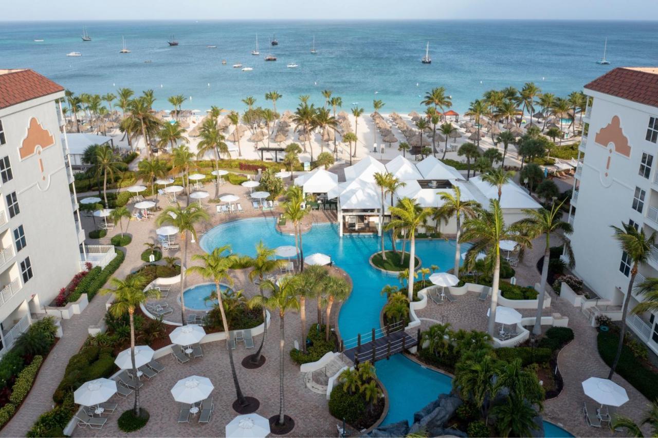 แมริออท อรูบา โอเชียน คลับ Hotel Palm Beach ภายนอก รูปภาพ