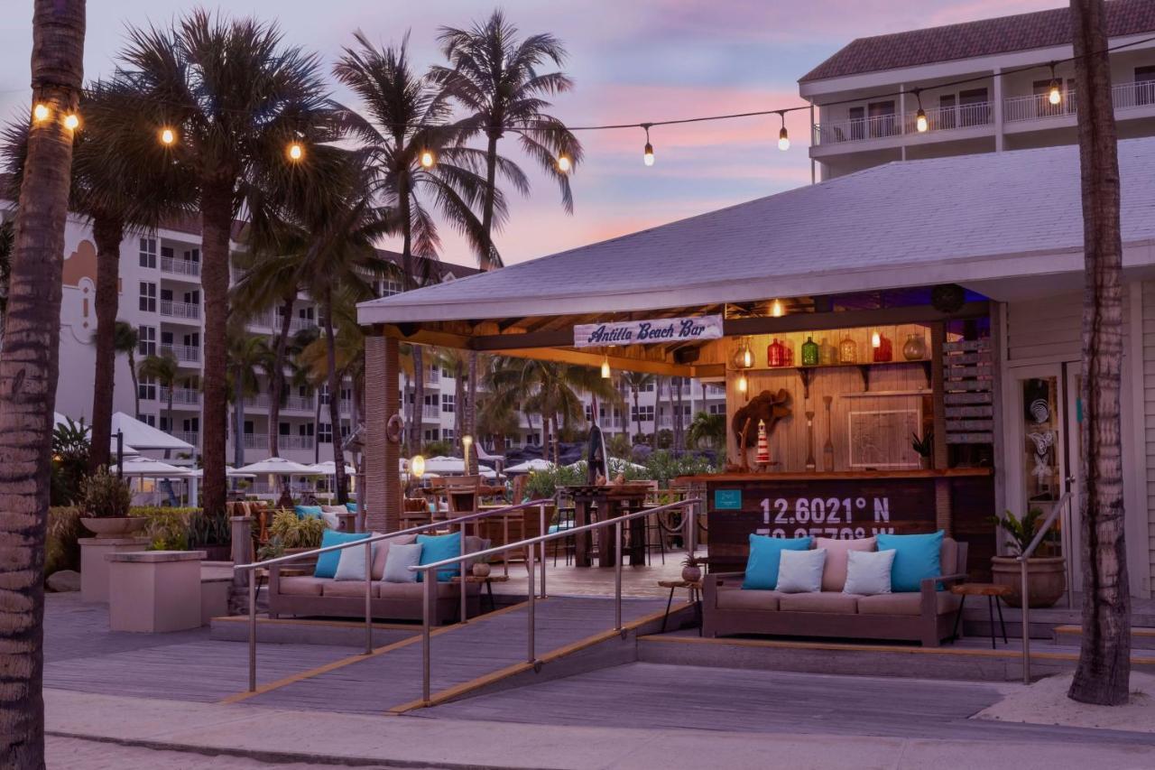 แมริออท อรูบา โอเชียน คลับ Hotel Palm Beach ภายนอก รูปภาพ