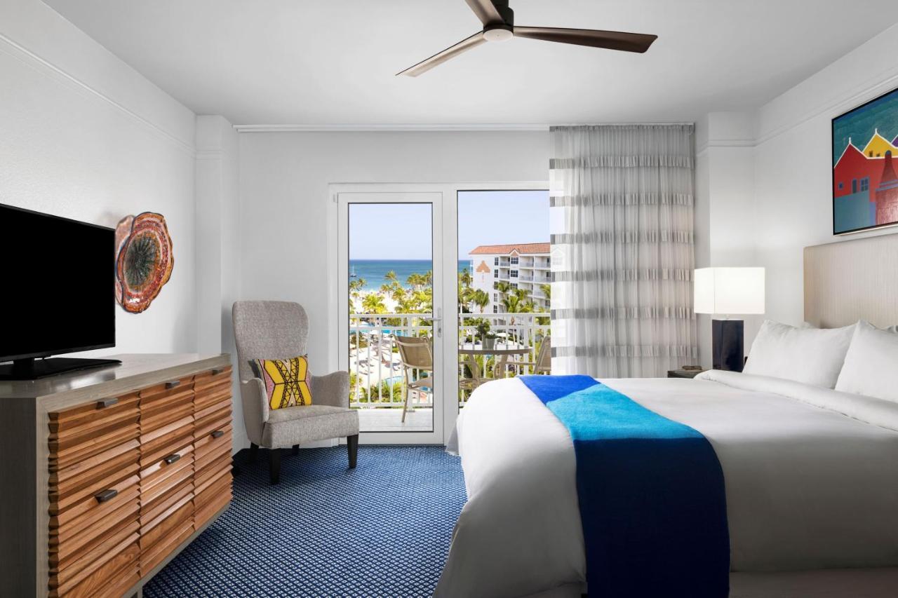 แมริออท อรูบา โอเชียน คลับ Hotel Palm Beach ภายนอก รูปภาพ