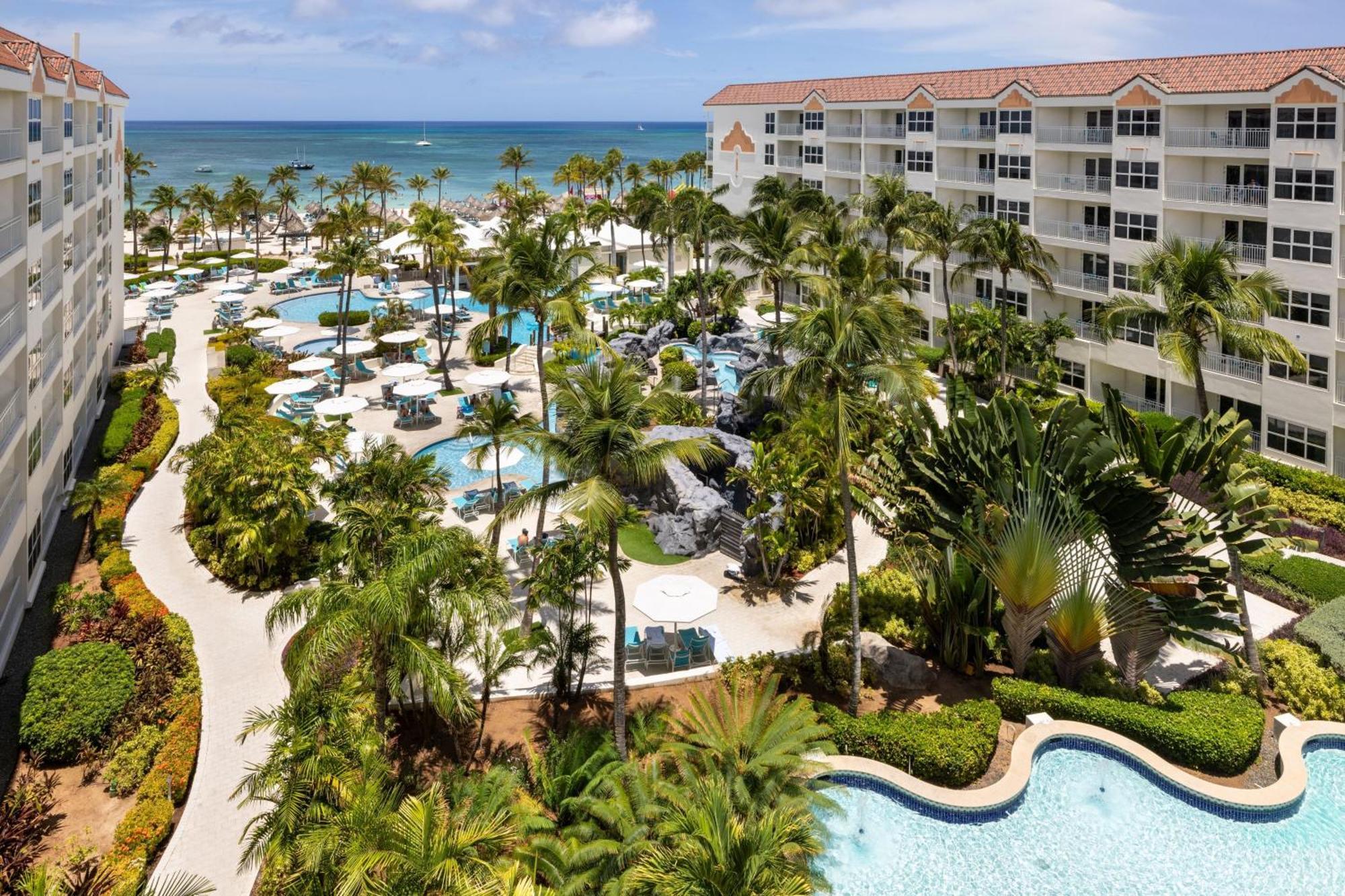 แมริออท อรูบา โอเชียน คลับ Hotel Palm Beach ภายนอก รูปภาพ