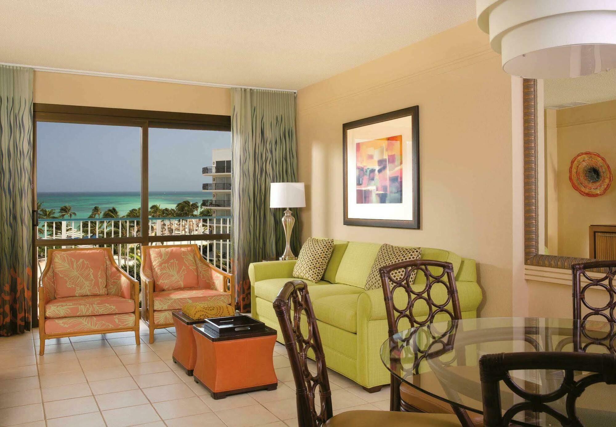 แมริออท อรูบา โอเชียน คลับ Hotel Palm Beach ภายนอก รูปภาพ